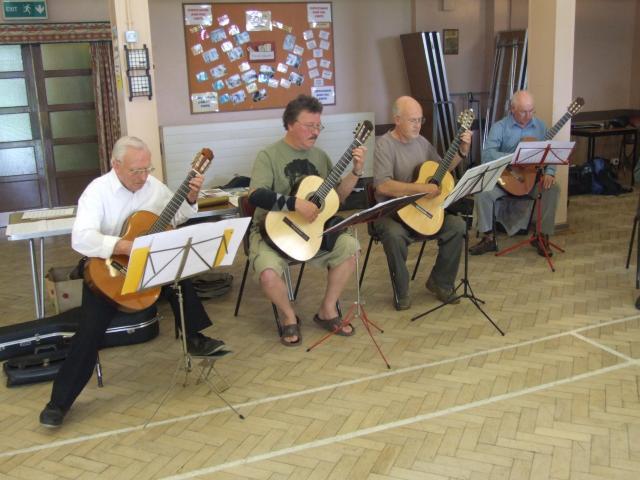 Les, John, Maurice and Martin