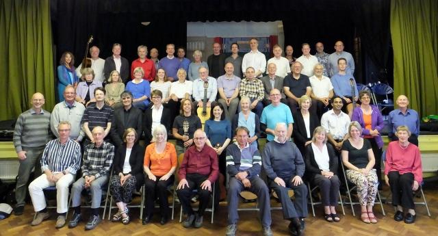 Everyone smiling at the end of a wonderful day.